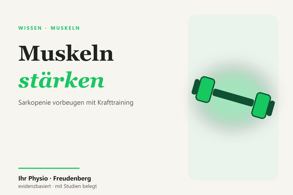 Sarkopenie: Wenn die Muskeln schwinden – und warum Krafttraining die Lösung ist